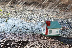 rain damaged fireplace collinsville il