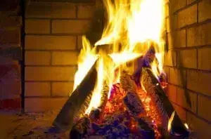 important fireplace safety tips in belleville il include burning real wood