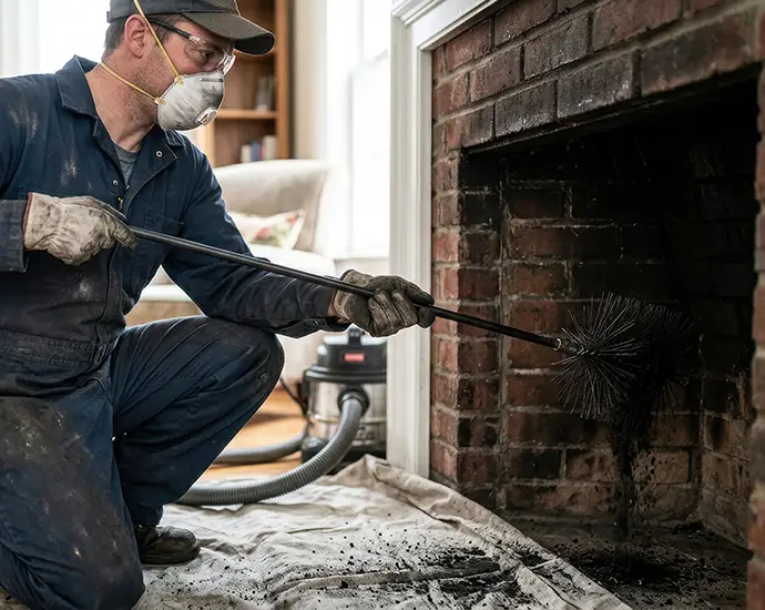 Fireplace Cleaning & Service in the Metro East